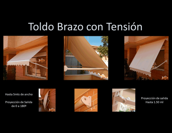 Toldos de proyección y de caída vertical - Image 2